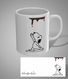 Kubek z nadrukiem "coffee time - Snoopy"