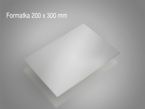 Formatka 200x300 mm, grubość 4 mm